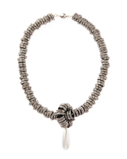 CRYSTAL COIL NECKLACE