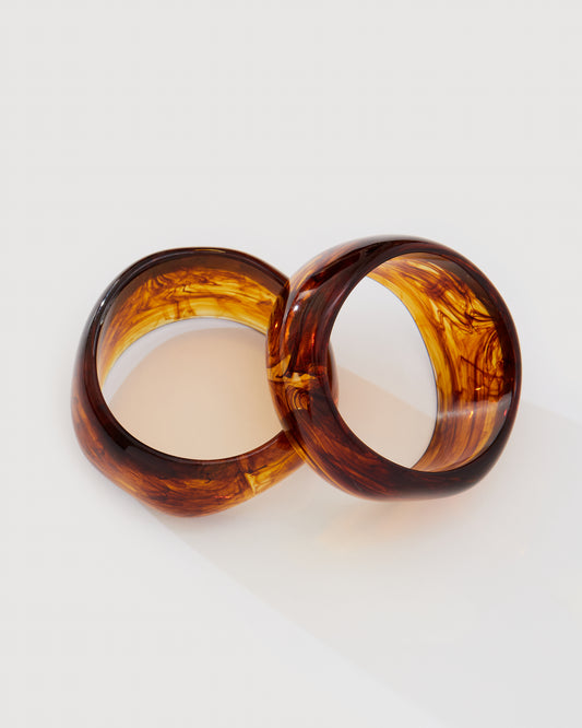 OAKWOOD BANGLE BRACELET SET