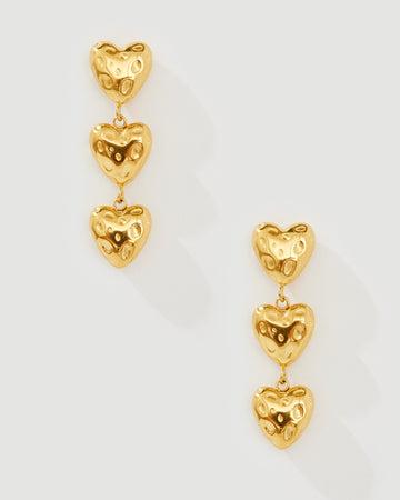 HEART DROP EARRING