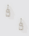 HAMMERED ZIPPER EARRING