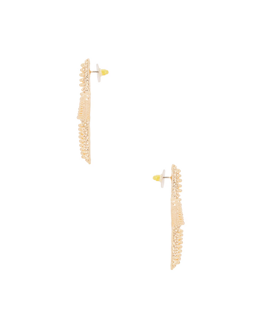 AQUA STARFISH STUD EARRING
