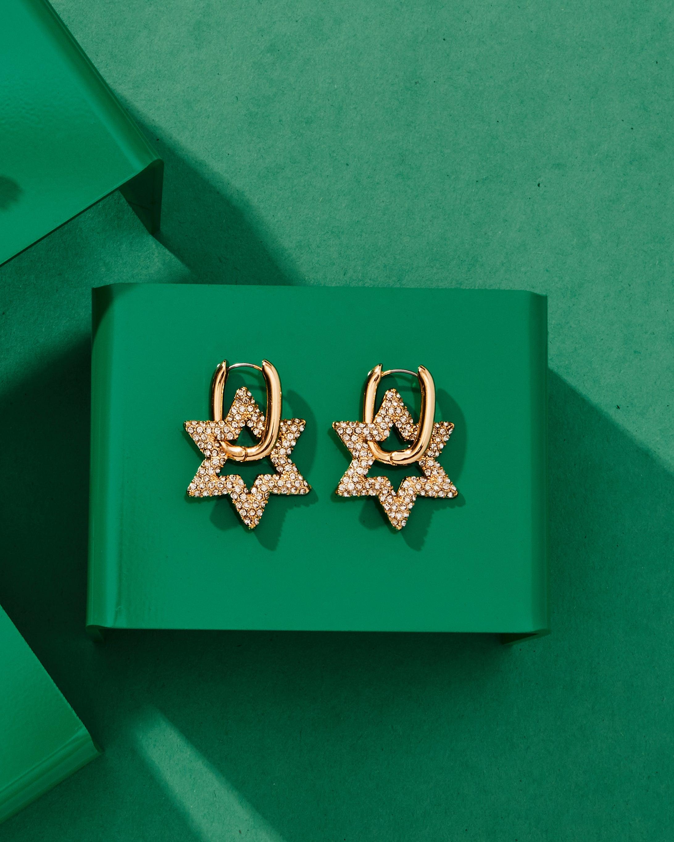 PAVED WITH STARS EARRINGS - 8 Other Reasons