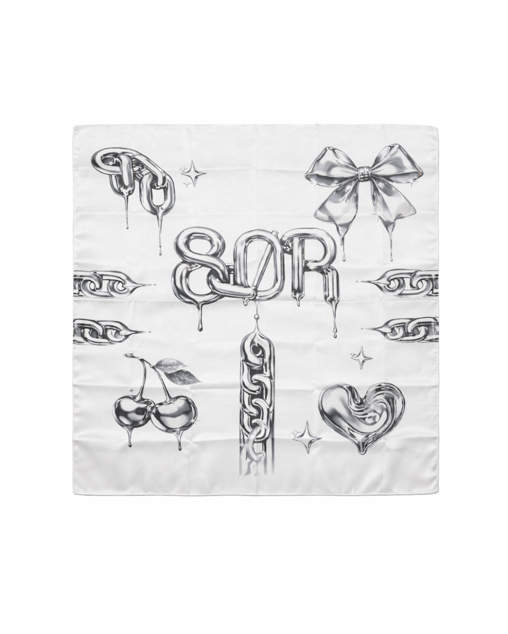 8OR CHROME SCARF