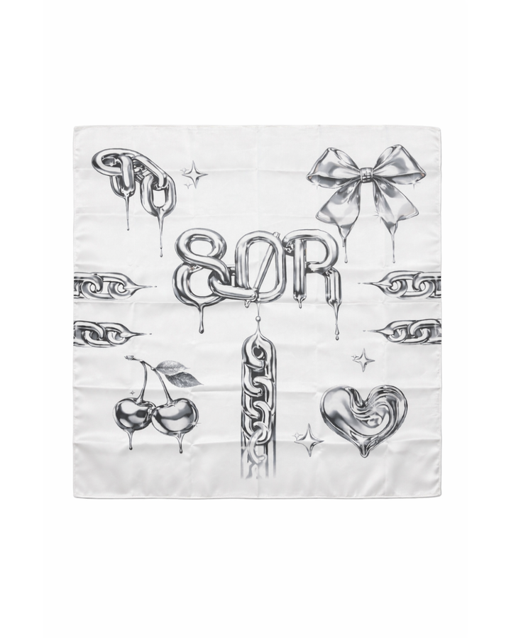 8OR CHROME SCARF