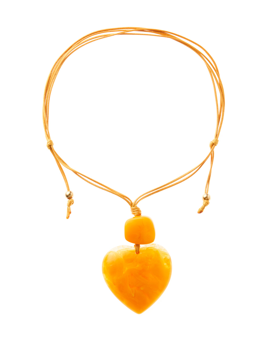 HEART CORD NECKLACE