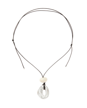 LEATHER CORD NECKLACE