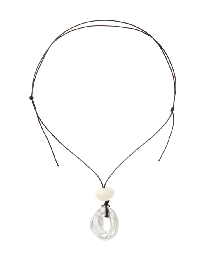 LEATHER CORD NECKLACE