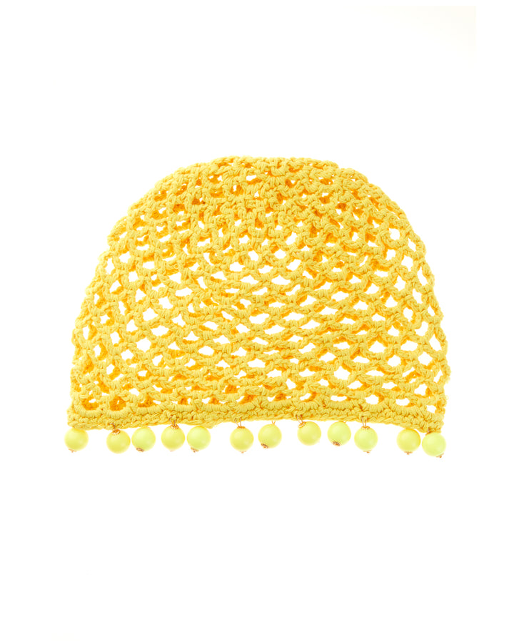 BEADED CROCHET HAT