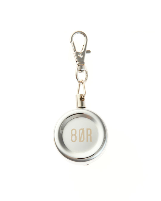 Comeback Keychain – silver-tone retractable keychain