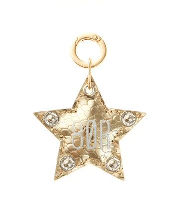 PLUSH STAR KEYCHAIN