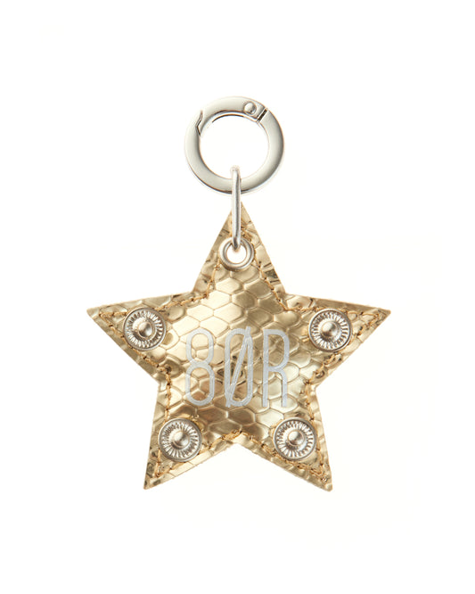 PLUSH STAR KEYCHAIN