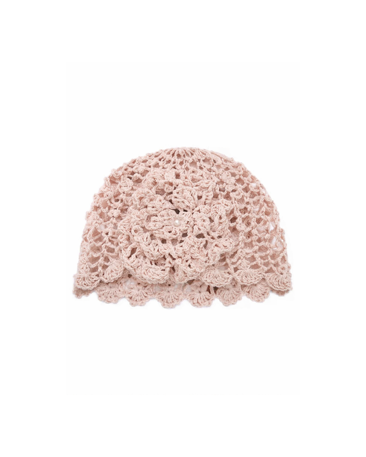 ROSE CROCHET HAT