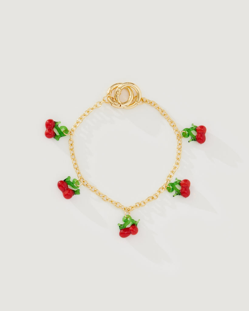 Cherry Cherry Boom Boom Bag Charm