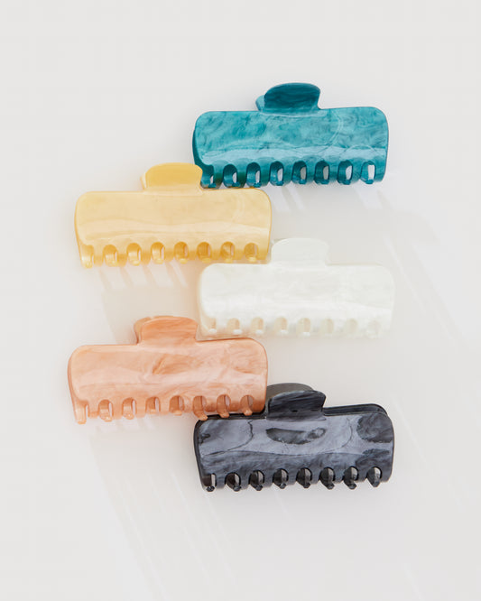 MARBLE HAIR CLIP