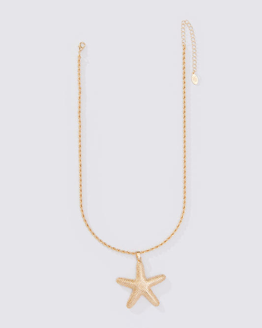 STARFISH PENDANT NECKLACE