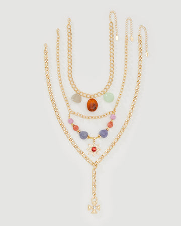 SOLSTICE LAYERED NECKLACE