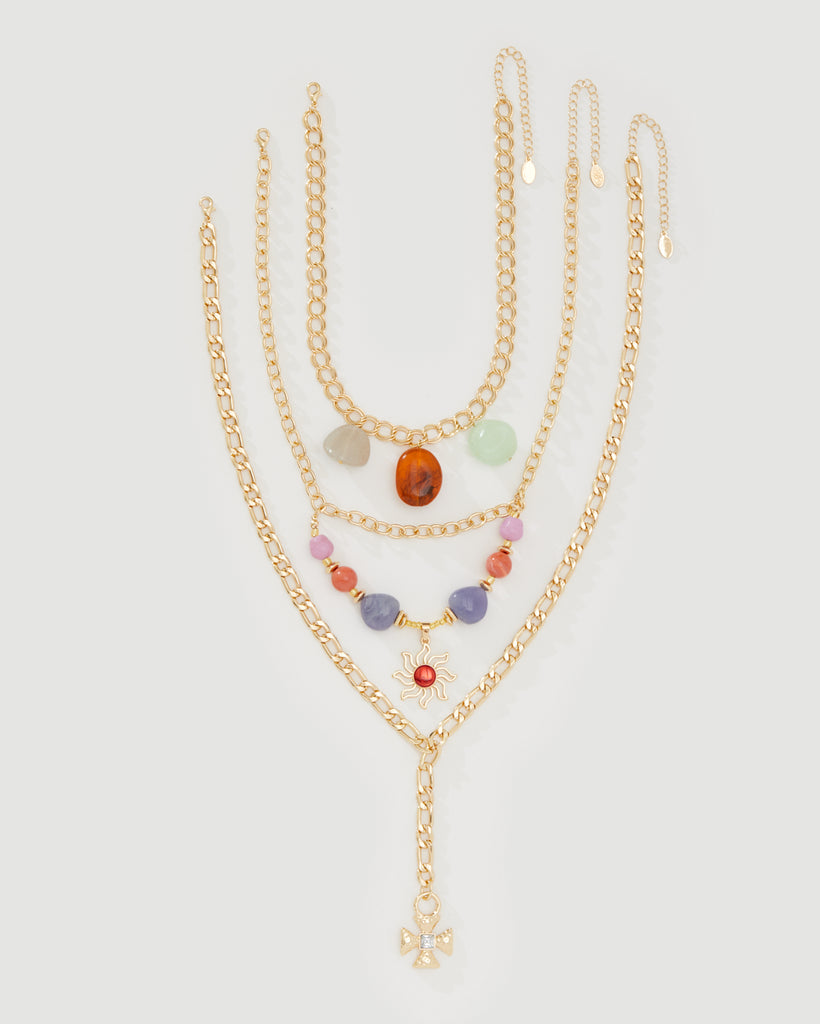 SOLSTICE LAYERED NECKLACE