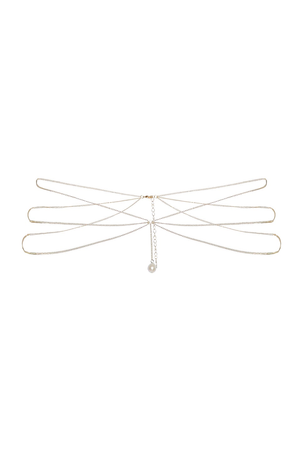 DROP PEARL BELLY CHAIN