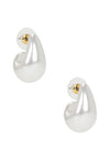 CELESTE PEARL HOOP EARRINGS