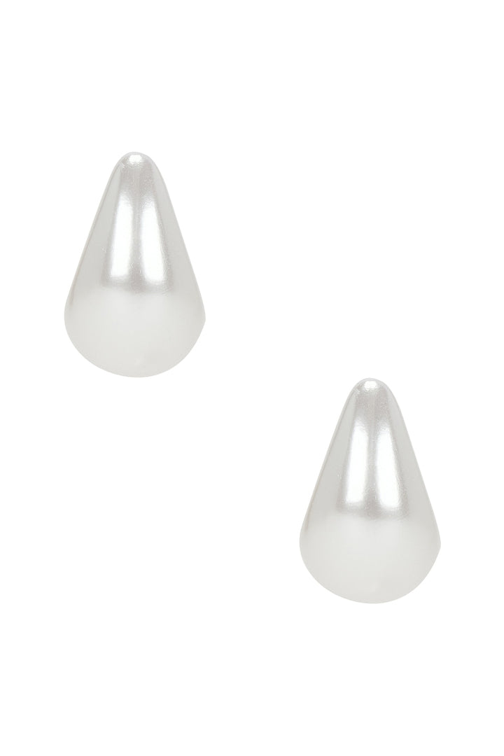 CELESTE PEARL HOOP EARRINGS