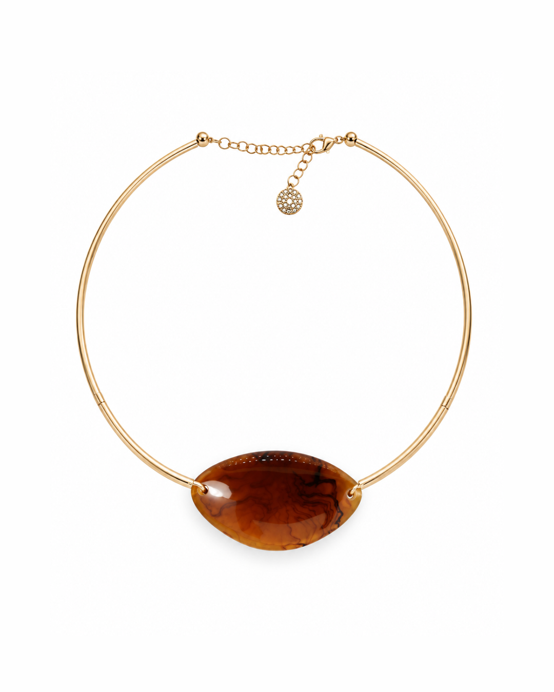 AMBER DOME CHOKER