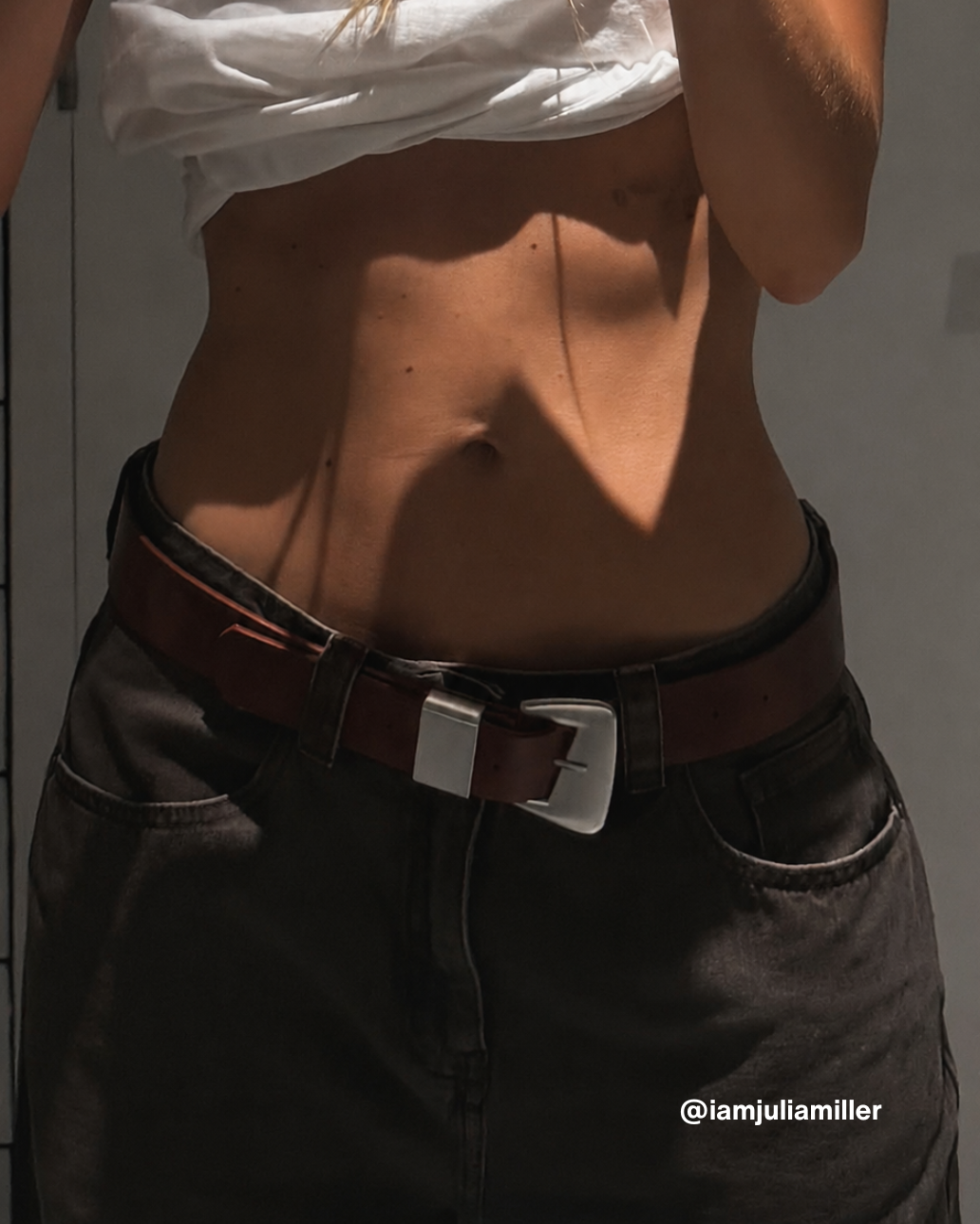 SILVER ARC BELT