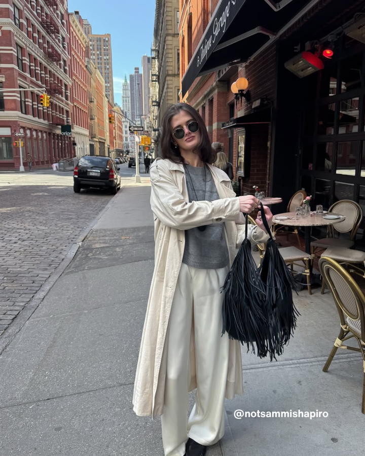 OVERSIZED FRINGE BAG