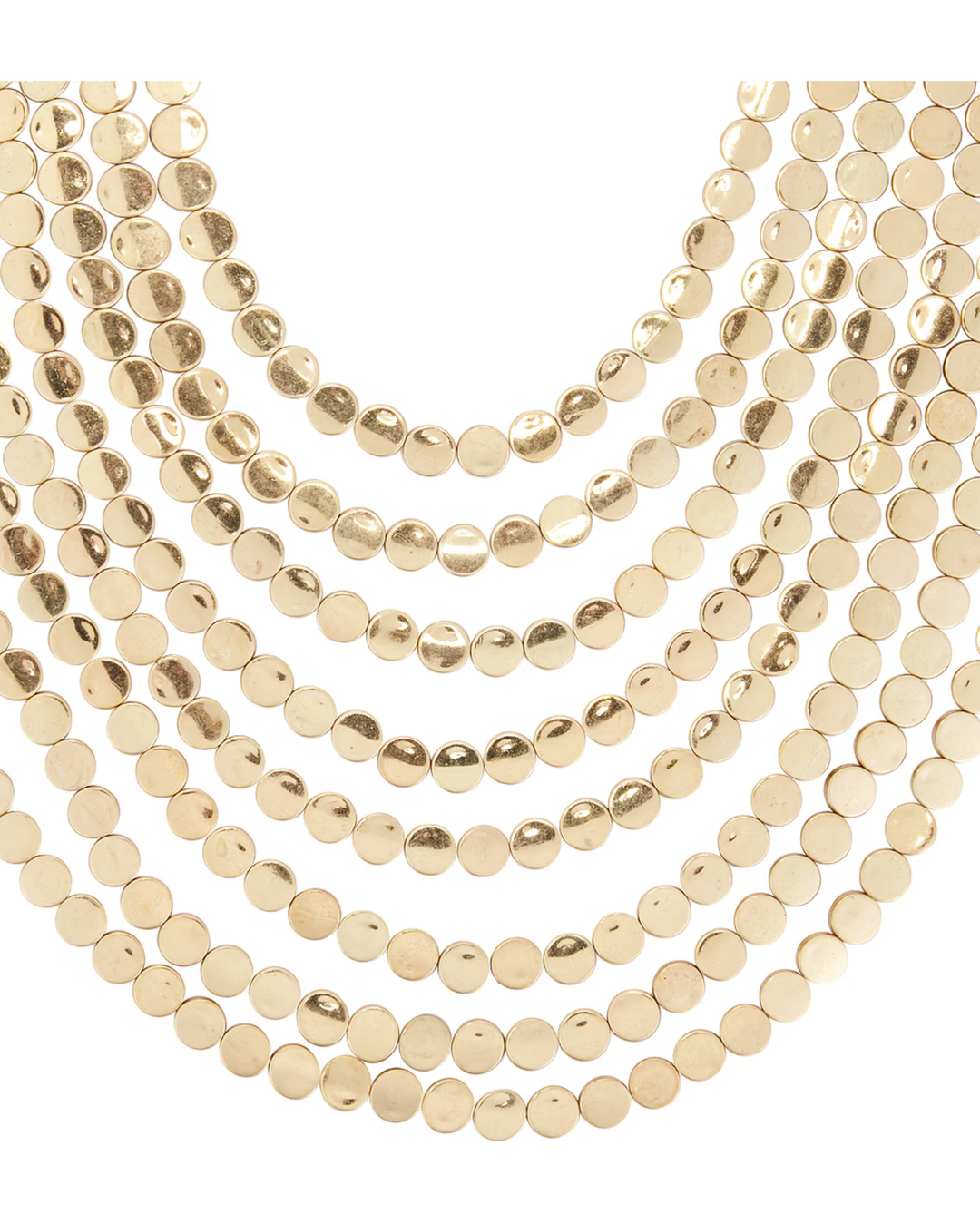 CASCADE STATEMENT LAYERED NECKLACE