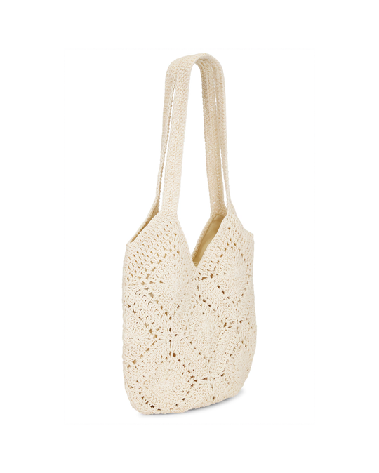 Crochet Slouchy Shoulder Bag – alternate view