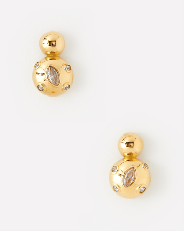 CLUSTER DROP EARRING