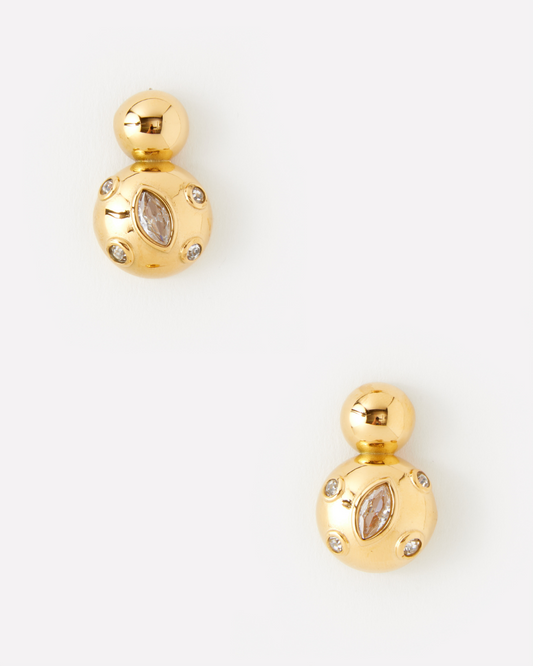 CLUSTER DROP EARRING