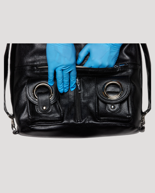 CHECKED TOTE