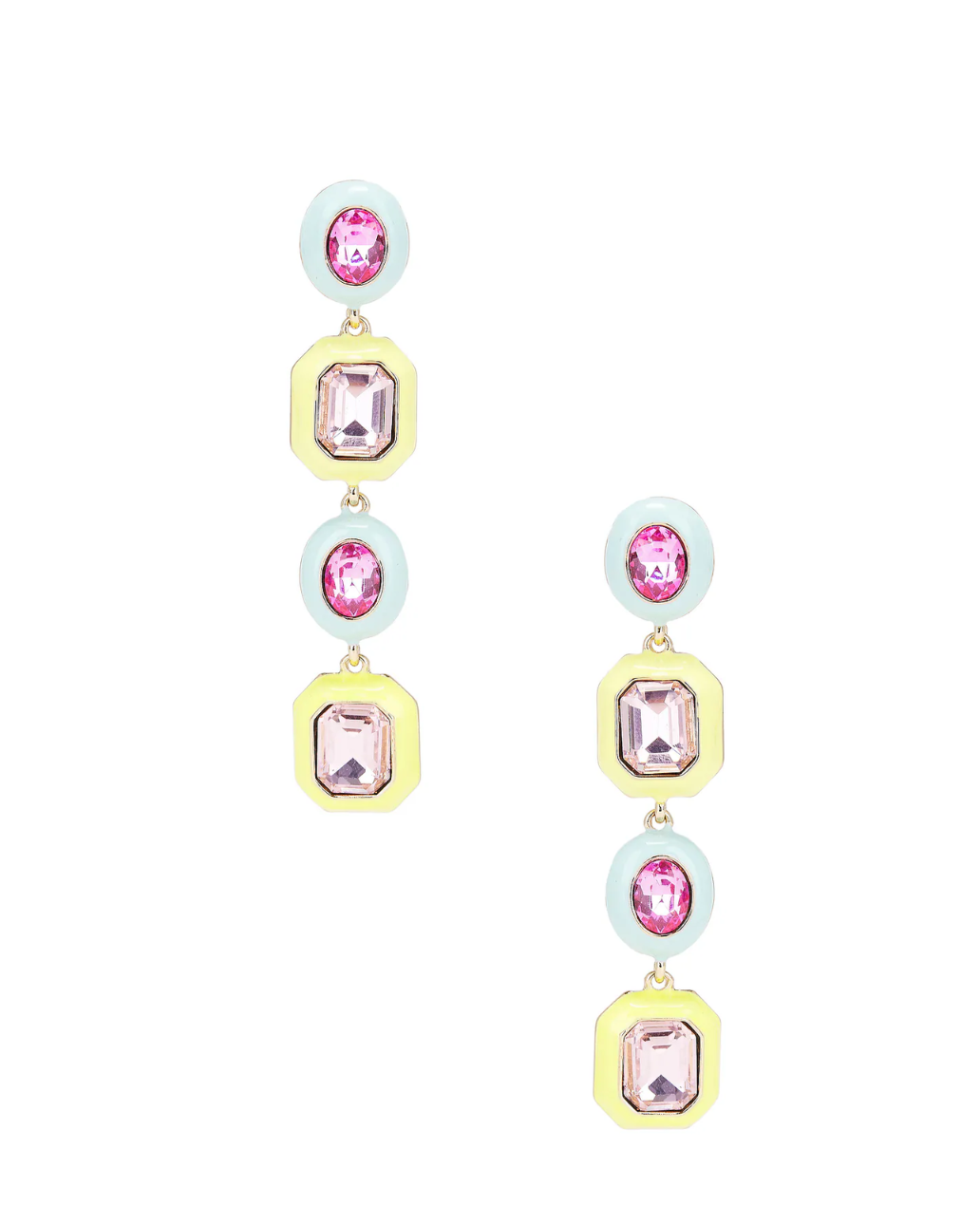 JEWEL PASTEL DROP EARRING