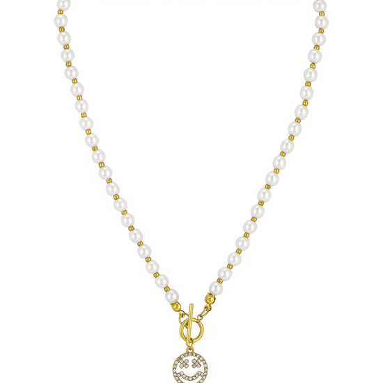 SMILEY PENDANT NECKLACE - 8 Other Reasons
