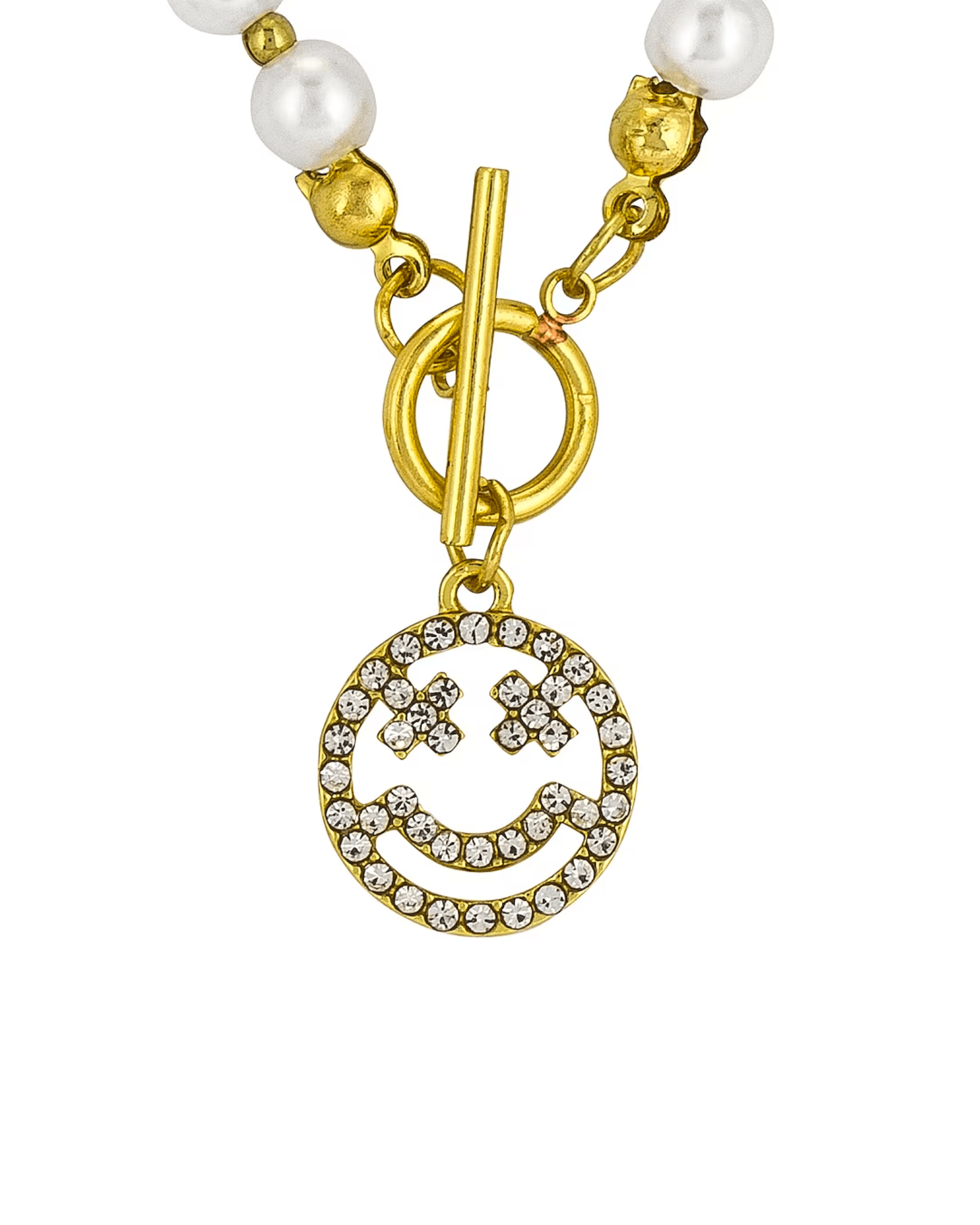 SMILEY PENDANT NECKLACE - 8 Other Reasons
