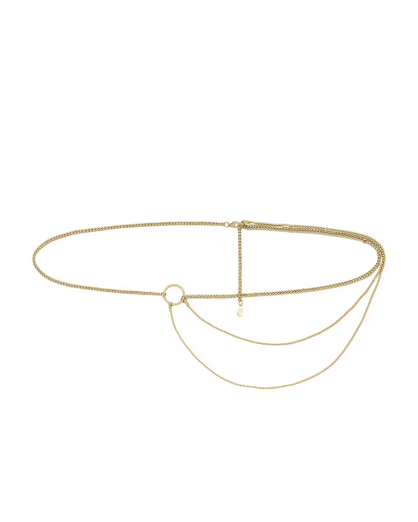 TRIPLE CHAIN RING BELT