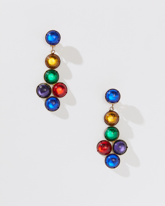 GEM DROP EARRING