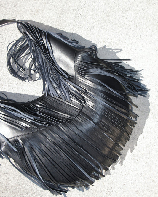 OVERSIZED FRINGE BAG
