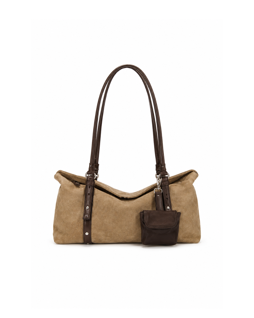 LENNOX SUEDE SHOULDER BAG