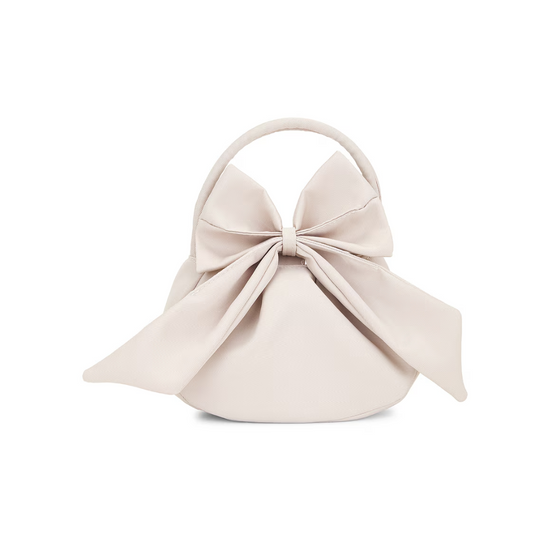 ★athe★ RUBAN Le Bon Ivory Ribbon Backpack and Shoulder Bag Heart Jacquard Mini Backpack - Customizable | Stoney Clover Lane
