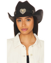 GOLD HEART COWBOY HAT