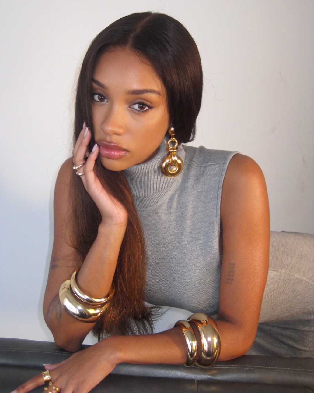 GOLD BANGLES
