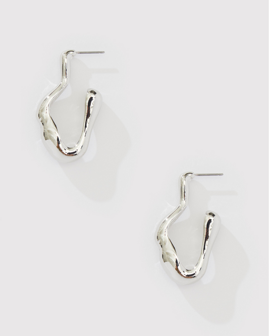 MOLTEN HOOP EARRING