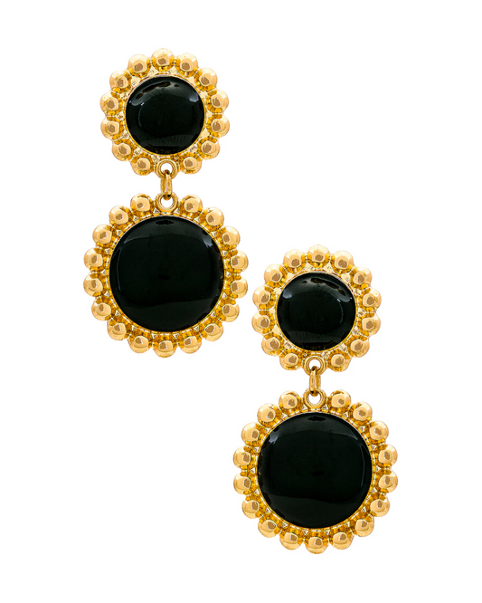 CIRCLE DROP EARRING