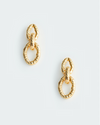 MOLTEN GOLD LINK EARRING