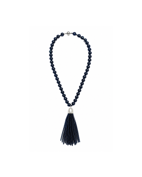 Noir Nights Beaded Necklace by 8 Other Reasons