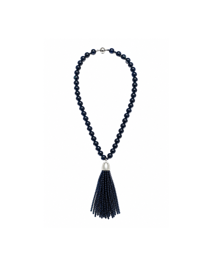 Noir Nights Beaded Necklace