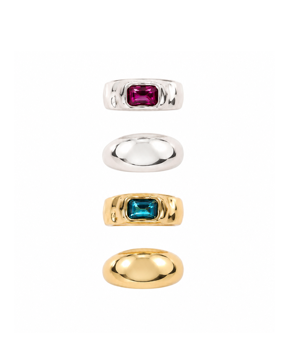 PETRA TOE RING SET