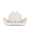 FAUX SUEDE DAPHNE COWBOY HAT