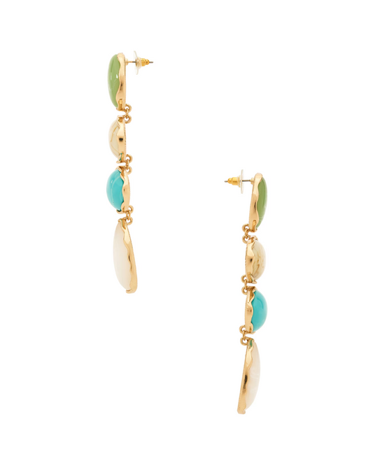 CLAIRE DROP STUD EARRING